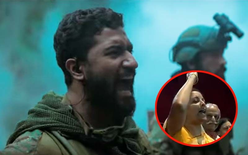 Moment Of Pride! Defence Minister Nirmala Sitharaman Screams "How's The Josh?" In A Theatre- Watch Video