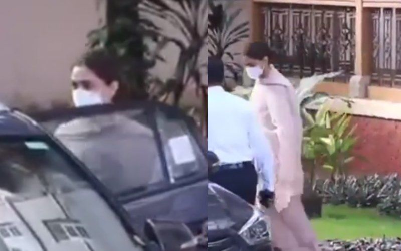 JUST IN: Deepika Padukone LEAVES NCB Office Post Five Hours Of Interrogation Session