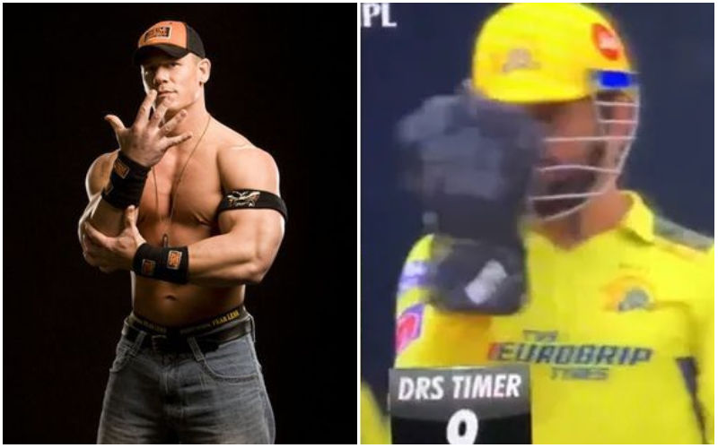 John Cena Has The Most EPIC Reaction To MS Dhoni’s 'You Can't See Me' Gesture-SEE POST