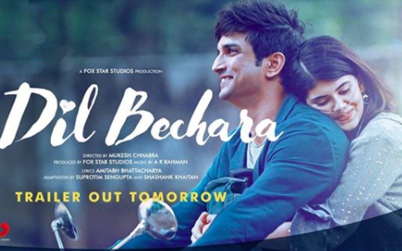 Dil Bechara: Late Sushant Singh Rajput And Sanjana Sanghi's Film Trailer To Release Shortly
