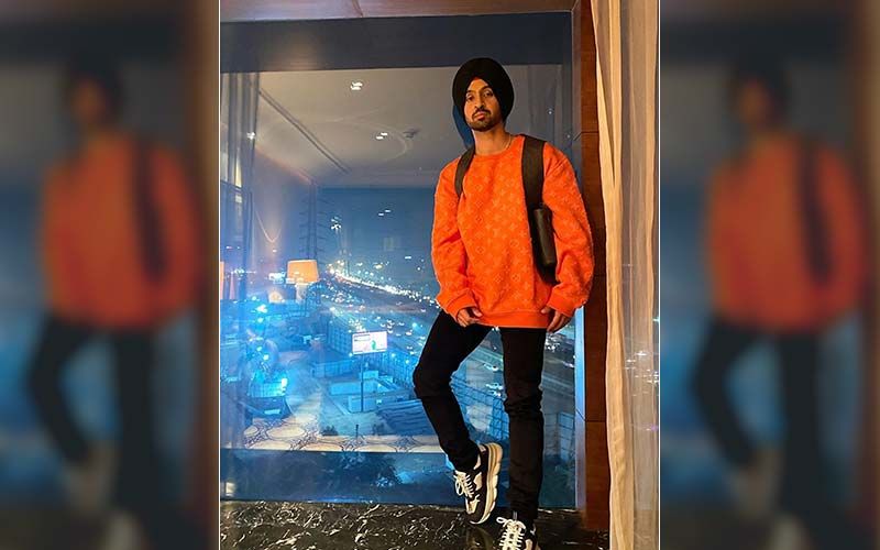Diljit Dosanjh’s New Pictures In Orange Sweatshirt Proves 'This Singh Is So Stylish’