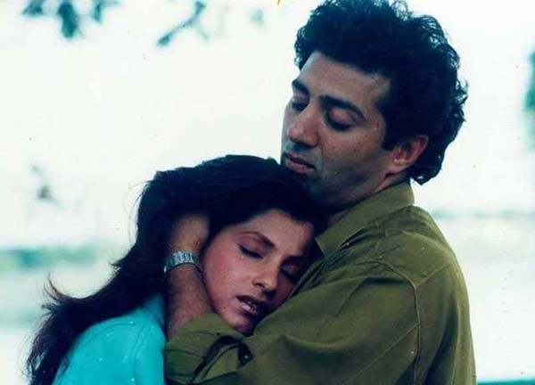 Dimple Kapadia With Sunny Deol