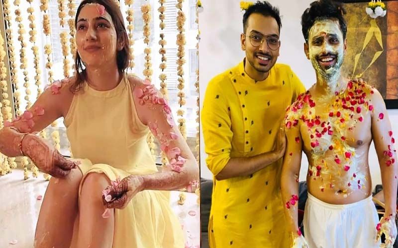Rahul Vaidya-Disha Parmar Wedding: The BB14 Contestant Is Soaked In Haldi And The Inside PICS Of The Ceremony Shouldn't Be Missed