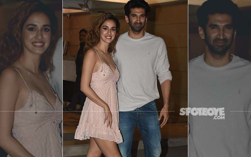 Disha Patani At Aditya Roy Kapur's Residence Last Night; Boy, They Look GOOD Together - PICS