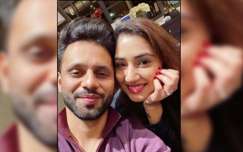 Khatron Ke Khiladi 11's Rahul Vaidya Gets A Back Massage From Girlfriend Disha Parmar Post His Return From Cape Town - WATCH