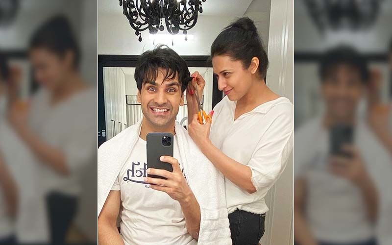 Divyanka Tripathi Becomes A Hair Stylist For Hubby Vivek Dahiya But He Doubts, Says: ‘Can You Trust Your Wife With A Haircut?’