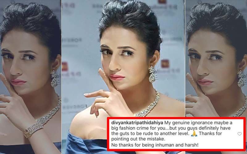 Divyanka Tripathi’s ‘Gutsy’ Reply To Diet Sabya’s #GandiCopy Post: “You Guys Are Rude To Another Level”