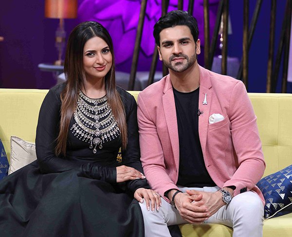 Divyanka Tripathi and Vivek Dahiya on Zee TVs JuzzBatt