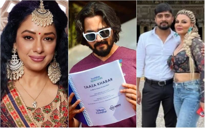 Entertainment News Round-Up: Anupamaa’s Rupali Ganguly Left Film Industry Because Of CASTING COUCH, Bhuvan Bam Suffers Injuries On The Sets Of ‘Taaza Khabar’, Rakhi Sawant’s Boyfriend Adil Khan Durrani’s Ex-Girlfriend Roshina Delavari Takes A Dig At The Actress, And More