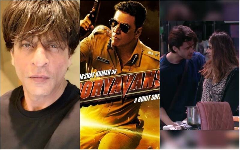 Entertainment News Round Up: Shah Rukh Khan Tries To Hide From Paparazzi, Farmers Stop Sooryavanshi Screening, Ieshaan Sehgaal Breaks Down As Miesha Iyer Is EVICTED From Bigg Boss 15, And More