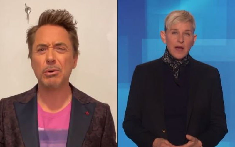 Robert Downey Jr To Take Over As A Host Of The Ellen Show; Ellen Degeneres Has A Befitting Reply - Video