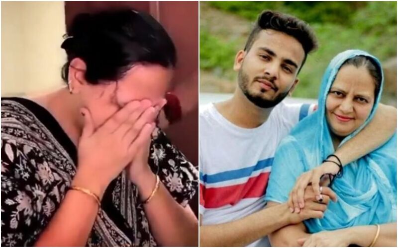 Elvish Yadav's Mother BREAKS DOWN In Tears After Son Gets Arrested In Snake Venom-Rave Party Case - WATCH VIRAL VIDEO