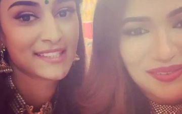 Prerna Aka Erica Fernandes From Kasautii Zindagi Kay 2 And Amrita Aka Ridhima Pandit From Haiwan Are Fighting Over One Man – Watch Video