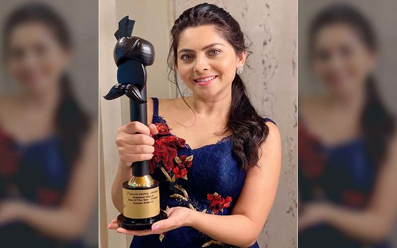 Sonalee Kulkarni's Carries A Mermaid Gown Like Nobody Else In M-town