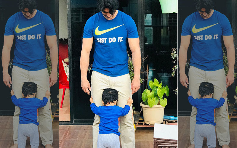 Gashmeer Mahajani's Quarantine Moments With Son Will Make You Go 'Aww'