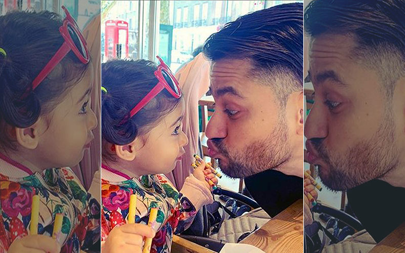 Soha Ali Khan Shares An Adorable Picture Of Kunal Kemmu Teaching Daughter Inaaya How To Pout