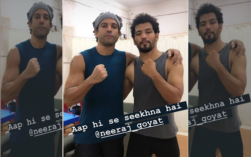 Farhan Akhtar Gives Us Major Bro-Training Goals With Boxer Neeraj Goyat In This Prep Video For Toofan