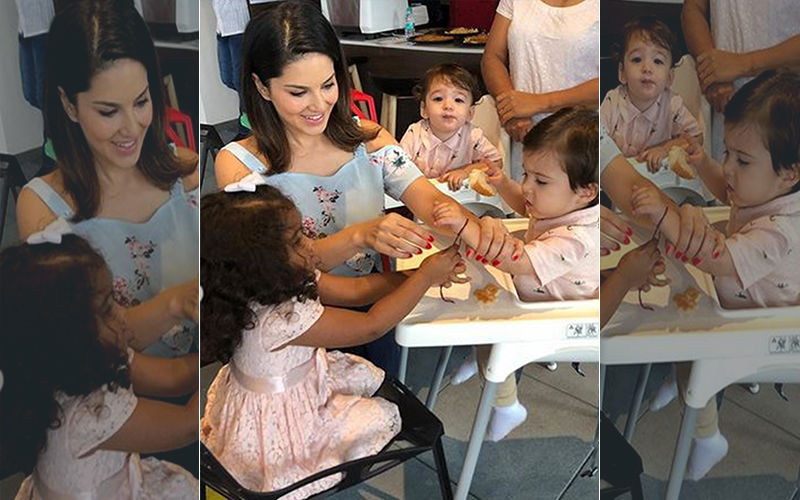 Sunny Leone Shares Pictures Of Her Kids Nisha, Noah And Asher As They Celebrated Rakshabandhan