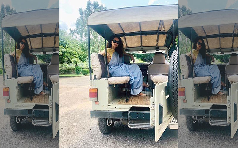 Kangana Ranaut Takes On Work With Leisure; Actress Goes For A Safari Ride In Jaipur