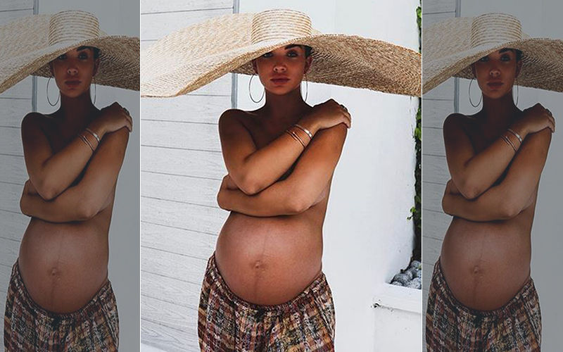 800px x 500px - Amy Jackson Goes Topless To Flaunt Her Baby Bump As She Is All Ready To Pop