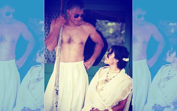 Newlyweds Milind Soman & Ankita Konwar’s Latest Picture Is #RelationshipGoals