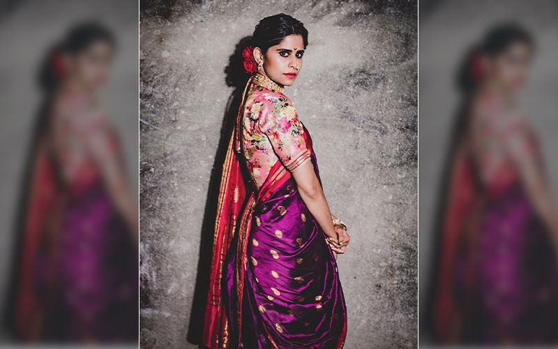 Sai Tamhankar's New Nauvari Look Is Redefining Hotness In The Whole Nine Yards