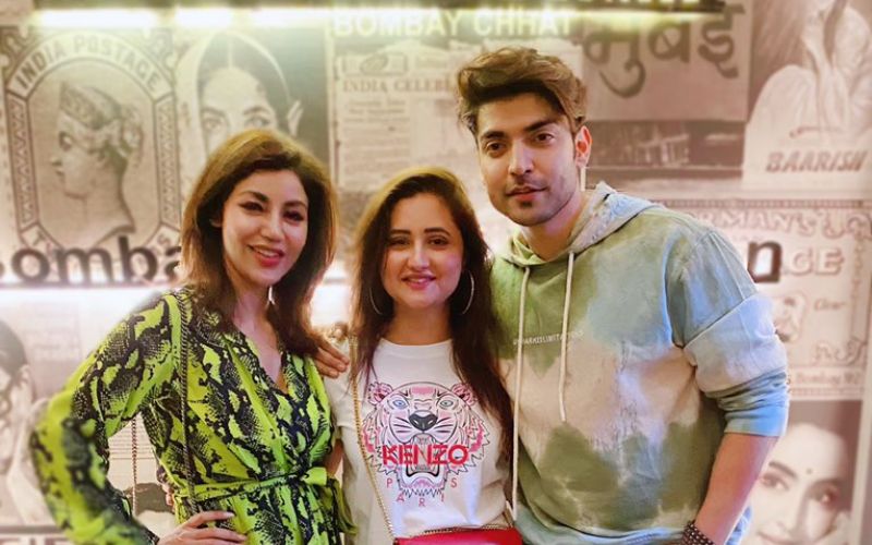 Bigg Boss 13: Rashami Desai Chills With Birthday Boy Gurmeet Choudhary And His Wifey; Post A Happy Pic