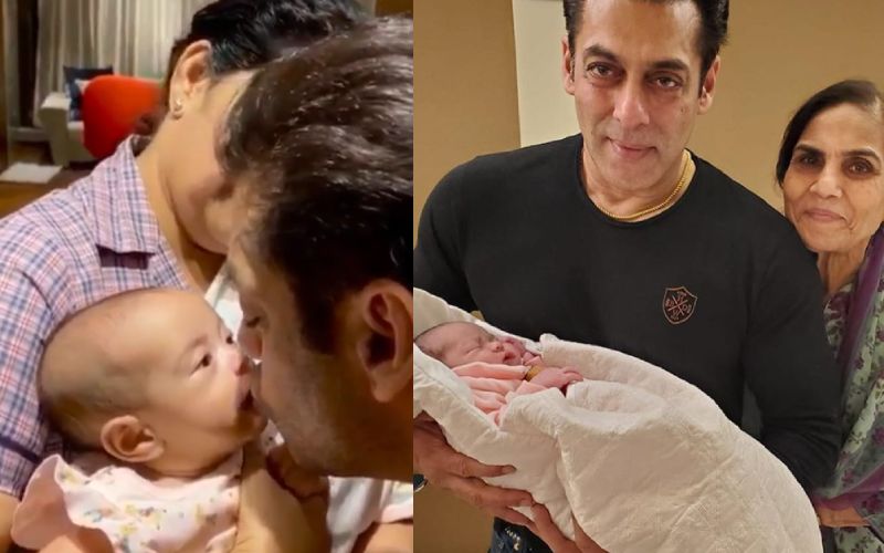 Salman Khan's Video Kissing Niece Ayat Is Filled With Cuteness; Arpita Sharma Shares It Saying, 'We love you Mamu'