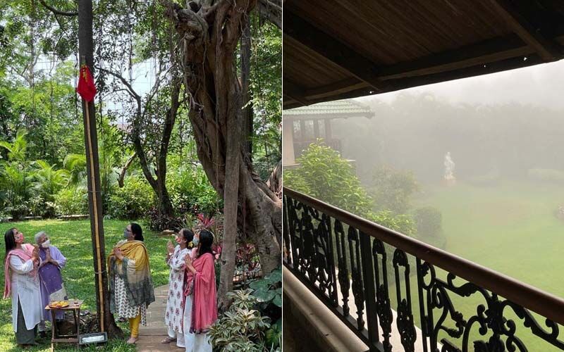 Inside Farhan Akhtar-Shibani Dandekar's Wedding Venue: PHOTOS Of Javed Akhtar-Shabana Azmi's Khandala Farmhouse 'Sukoon' Are Unmissable