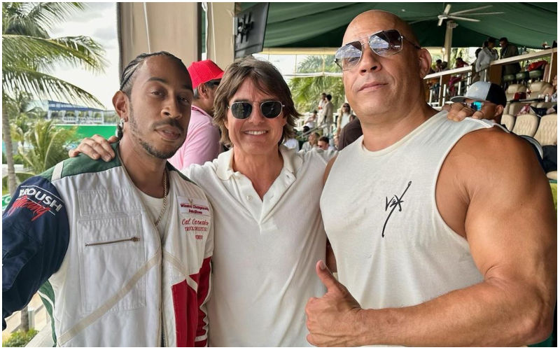 Tom Cruise Hangs Out With Vin Diesel And Ludacris At The Formula One Miami Grand Prix; Fans Demand Him To Join Fast 11