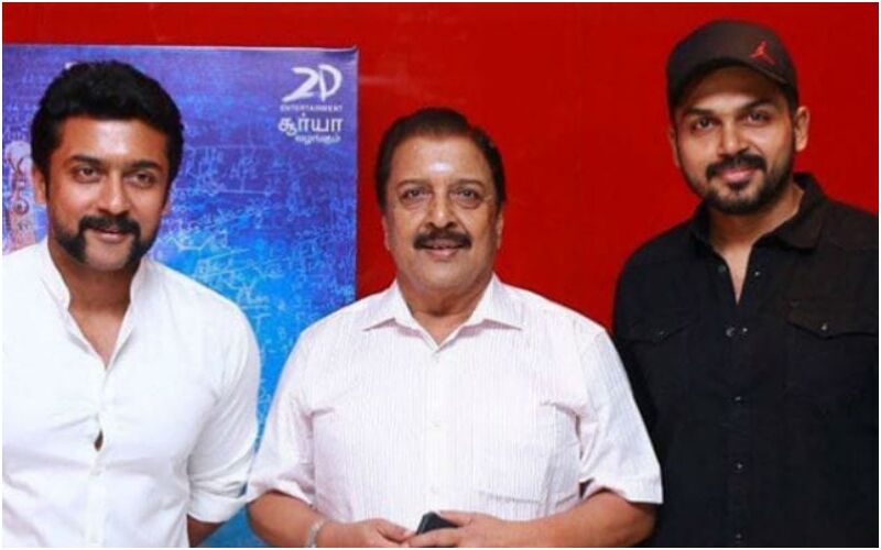 Suriya-Karthi's Father Sivakumar Throws A Shawl Gifted By A Fan; Netizens SHOCKED By His Rude Behaviour - WATCH