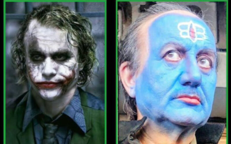 The Kashmir Files: Anupam Kher Expresses Gratitude To Fan-Made Collage That Compares His Acting With Heath Ledger’s Joker: ‘Anonymous Compliments Are Best’