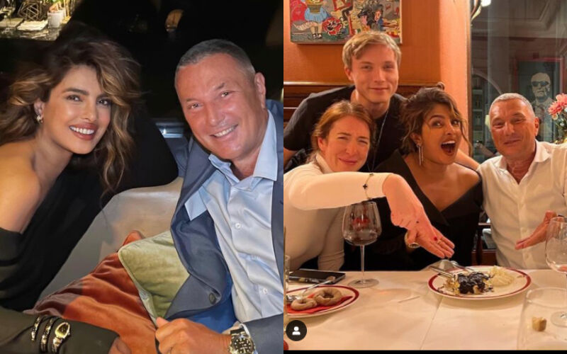Priyanka Chopra Jonas Is A Sight To Behold In Black As She Enjoys Dinner With Her 'Favourite People' In Rome -See Pics