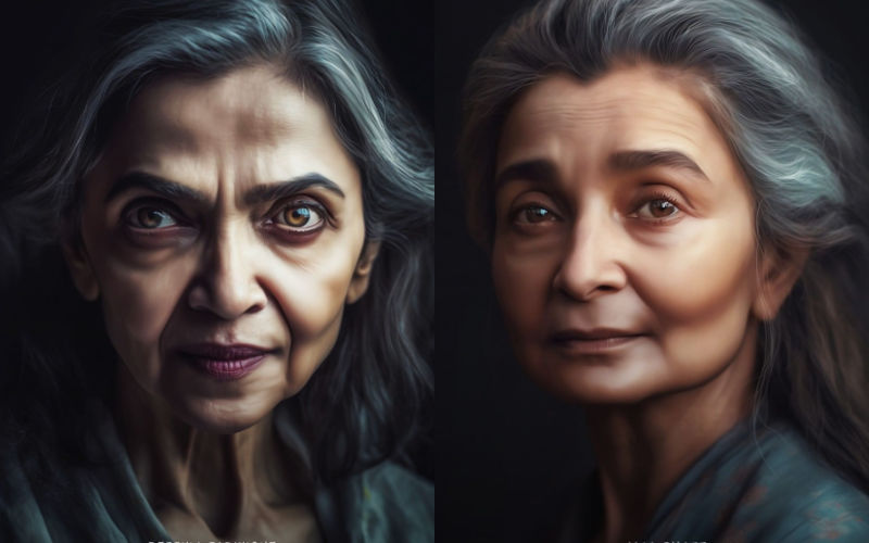 Deepika Padukone To Alia Bhatt, These AI-Generated PICS Of B-Town Actresses As Elderly Women Will Blow Your Mind!