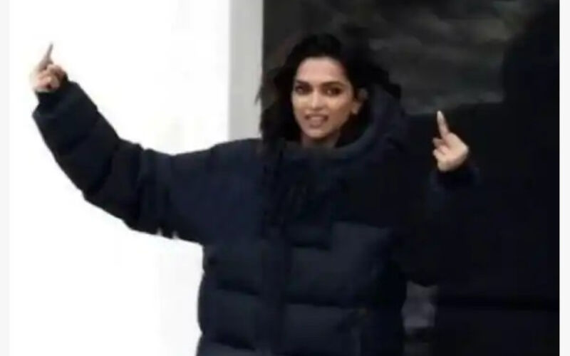 VIRAL! Deepika Padukone Shows Middle Finger To Paps In New Leaked Photos From Spain, Actress Chills With Shah Rukh Khan -See PICS