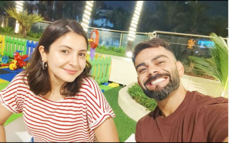 Virat Kohli Shares A Selfie With Wifey Anushka Sharma And It's All About Love, Don't Miss Vamika's Play Area