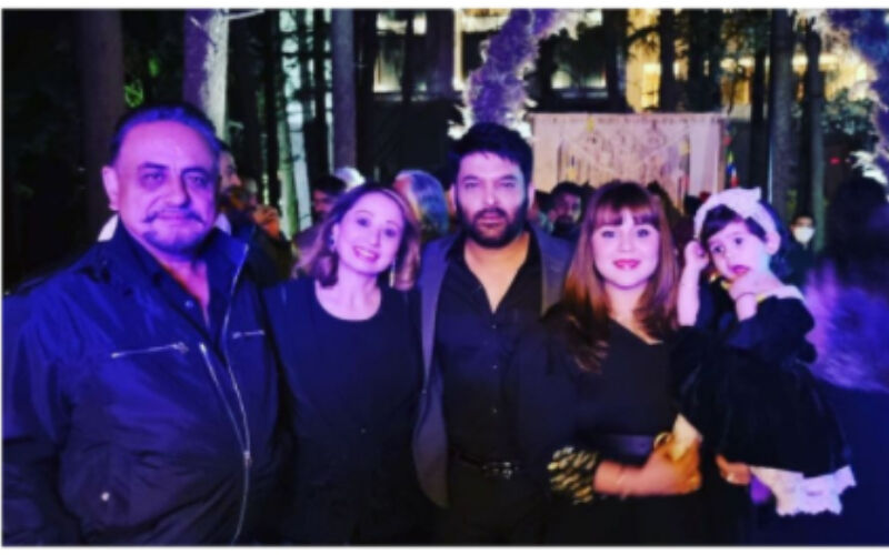 Kapil Sharma Rings In His 41st Birthday With Wifey Ginni Chatrath, Kids And Friends; Comedian Looks Handsome In Black, Breaks Into Dance -See PICS AND VIDEO