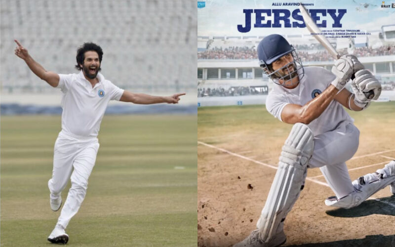 Jersey Second Trailer OUT: Shahid Kapoor As Arjun Fights Against All Odds To Revive His Cricket Career For His Son -WATCH VIDEO
