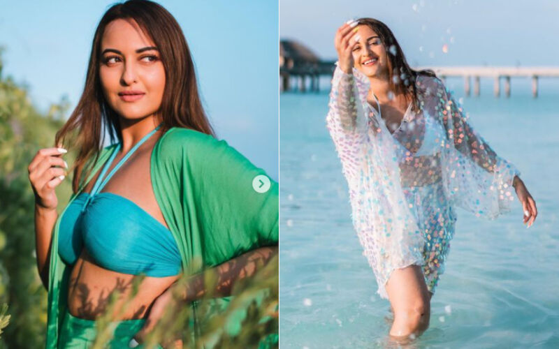 Sonakshi Sinha Burns The Instagram With Her Hot Avatar In A Swimwear In Latest PICS From Maldives; Fans Call Her 'Mermaid’