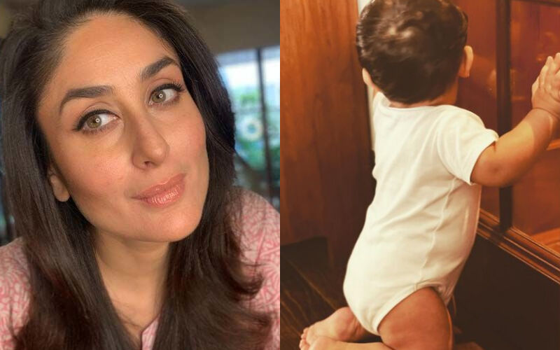 Aww So Adorable! Kareena Kapoor Lights Up The Internet As She Drops A PIC Of Her 'Beta' Jehangir, Trying To Stand Up On His Own