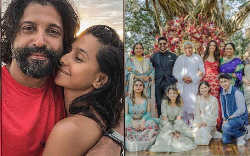 Shabana Azmi Welcomes Daughter-In-Law Shibani Dandekar Into The Family; Newlyweds' Fam Jam Priceless Moment Is All About Love -Pic Inside