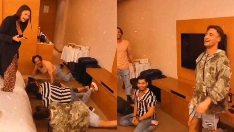 Bigg Boss 13: Asim Riaz, Rashami Desai, Umar Riaz Hilariously Pull Off The Garmi Hook-Step As Himanshi Khurana Cheers – VIDEO