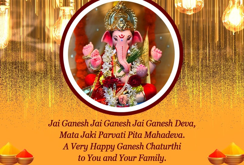 Happy Ganesh Chaturthi 2021 Wishes Whatsapp Messages Gif Greetings Facebook Status And Wallpapers For Ganeshotsav