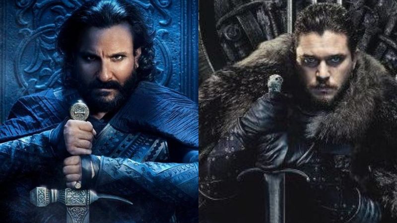 SAME-TO-SAME: Saif Ali Khan’s First Look Poster From Tanhaji Is A Complete Rip-Off Of Jon Snow From GoT; We Have Proof