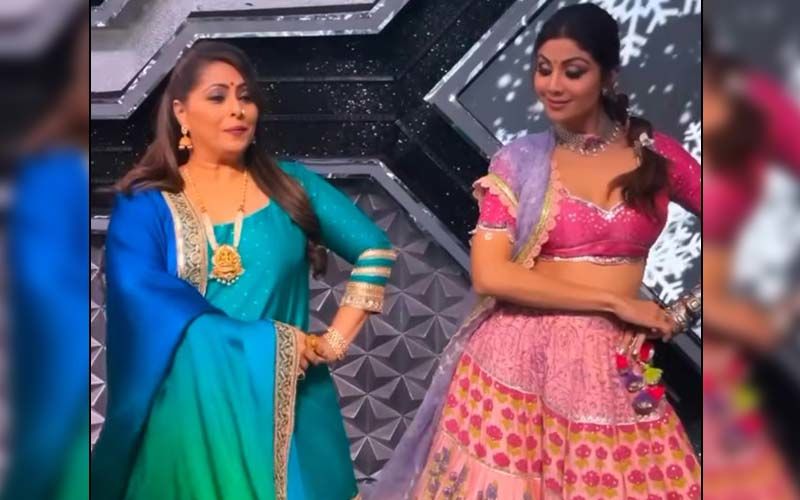 Super Dancer Chapter 4: Shilpa Shetty Gracefully Recreates The Viral Song 'Manike Mage Hithe' With Geeta Kapur And It's Unmissable -WATCH