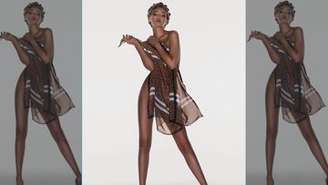 Gigi Hadid Showing Off Her Perfect Ten Curves In A Short-Sheer Dress Is No Less Than A Friday Treat