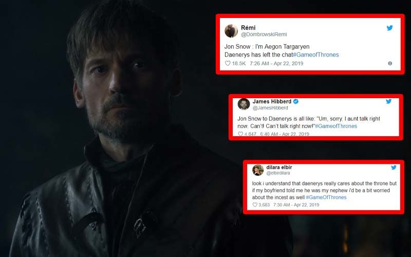 Game Of Thrones Season 8, Episode 2 Best Memes: Internet Mocks Daenerys Targaryen-Jon Snow, Jammie Lannister And More