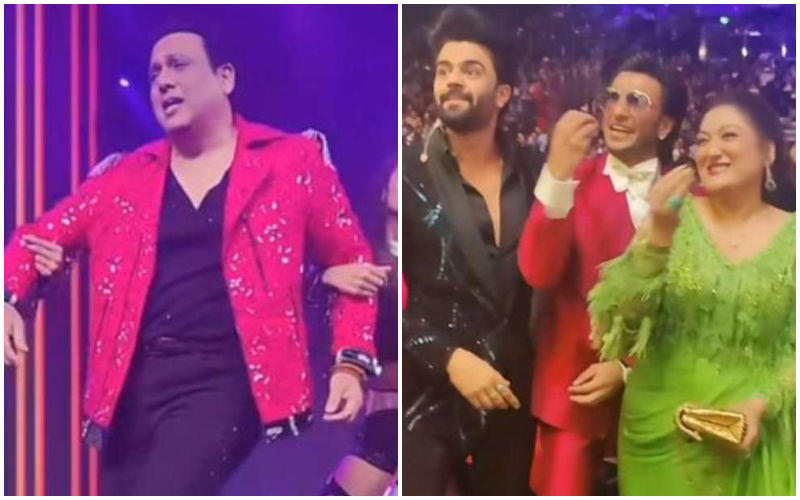 Govinda Grabs Eyeballs As He Dances To ‘Main To Raste Se Jaa Raha Tha’ At Filmfare Achievers Awards In Dubai; Wife Sunita, Maniesh Paul And Others Join Him-WATCH!