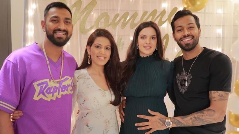 Hardik Pandya's Wife And Mom-To-Be Natasa Stankovic Flaunts Her Baby Bump In This UNSEEN Pic From Their Baby Shower