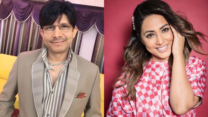 KRK Passes A Distasteful Comment On Hina Khan, Actress Gives A Befitting Reply; BF Rocky And Karanvir Bohra React